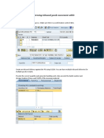 Microsoft Word Inbound Delivery Subcontracting Handling Units Warehouse Management