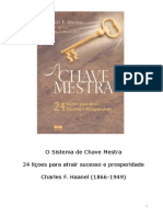 Charles F. Haanel - A Chave Mestra.doc
