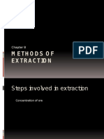Methods of Metal Extraction Chapter Summary