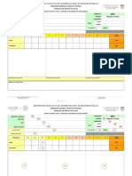 Reporte de avance de actividades para aprovación