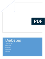 Diabetes: Leslie-Ann Halls Mikayla George Krislon Sonny Cherine Joseph Jeaneil Albert