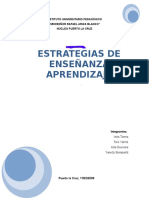 Estrategias de Enseñanza y Aprendizaje