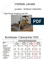 Perhitungan Produktivitas Bulldozer Penyisiran Lahan