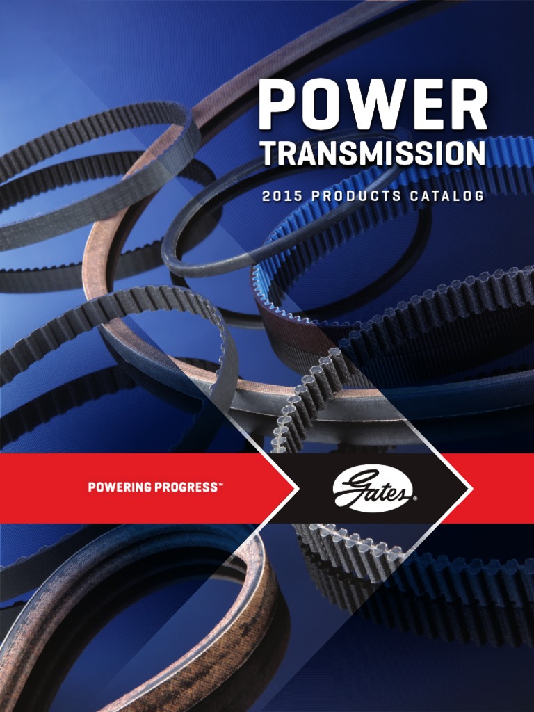Power Transmission Catalog Belt (Mechanical) Mechanical Engineering