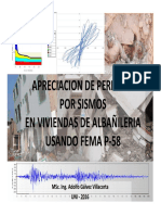 UNI FEMA P58 Albanileria PDF