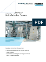 HUBER RakeMax Multi Rake Bar Screen Hydroflux Australia Brochure