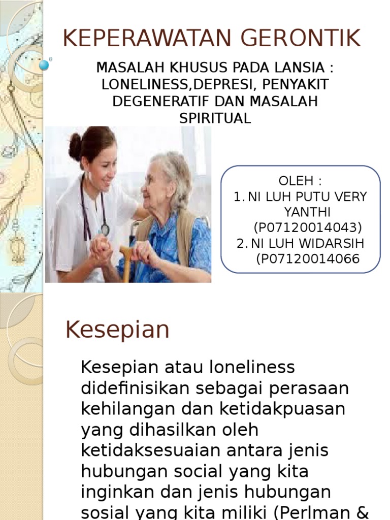 Masalah Gerontik Fix Pdf