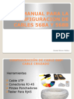 Manual para La Configuracion de Cables 568a y