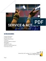 Serviceactionguide 10 and 11