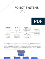 Sap Project Systems (PS)