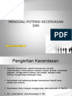 Menggal Potensi Kecerdasan Diri (Iq, Eq, PQ, SQ)