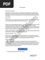 SFDC Integration PDF