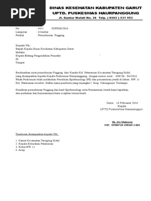 Surat Permohonan Fogging Autosaved Contoh Format Surat Ekspedisi.