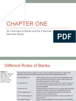 Chapter One: An Overview of Banks and The Financial-Services Sector