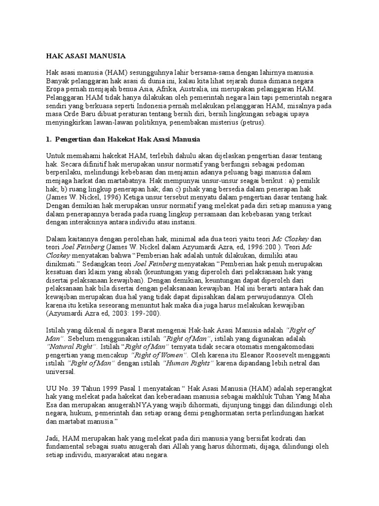 Hak Asasi Manusia Pdf