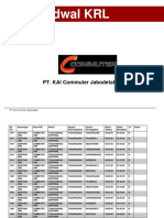 Jadwal KRL: PT. KAI Commuter Jabodetabek