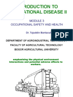 Introduction To Occupational Disease