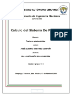 Calculo Del Sistema de Frenos.