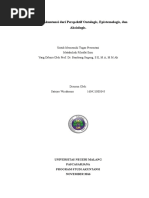Download Tinjauan Ontologi Epistemologi Dan Aksiologi Akuntansi by Satriyo W SN332630770 doc pdf