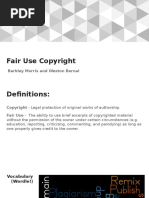 Fair Use - Copyright Presentation