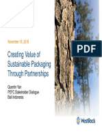 Creating Value of Sustainable Packaging Through Partnerships