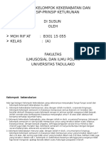 Kelompok-Kelompok Kekerabatan Dan Prinsip-Prinsip Keturunan