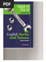 Test It Fix It - English Verbs & Tenses - Intermediate