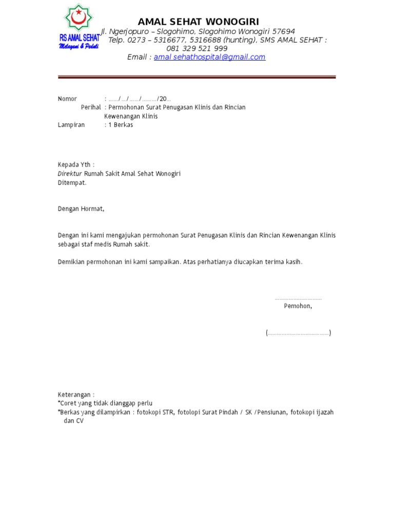275809009 Surat Penugasan Klinis Docx