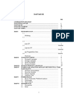 Daftar Isi Laporan KP