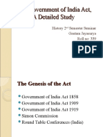 The Government of India Act, 1935: A Detailed Study