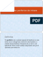 Dispozitive Periferice de Intrare