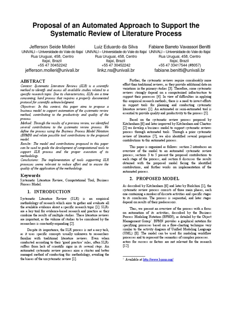 Example of a systematic review image