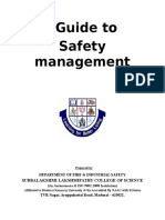 A Guide To Safety Management: Subbalakshmi Lakshmipathy College of Science