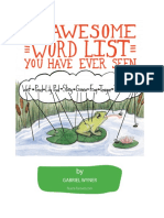 The Most Awesome Word List English Free