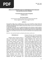 Download Peranan Pemerintah Dan Masyarakan Dalam Pelayanan Publik by Wongbagus SN332643144 doc pdf