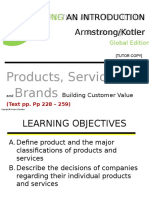 (Tutor) Lecture 6 - Products Services Brands