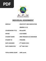 Creativity and Innovation Assignment