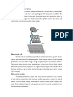 Photovoltaic (PV) Power System