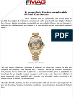 Baselworld 2016: Presentato Il Primo Smartwatch Michael Kors Access - Notizie: Lusso (#671410)