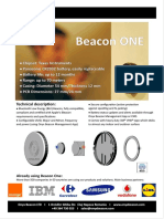 Beacon One - One Page Presentation