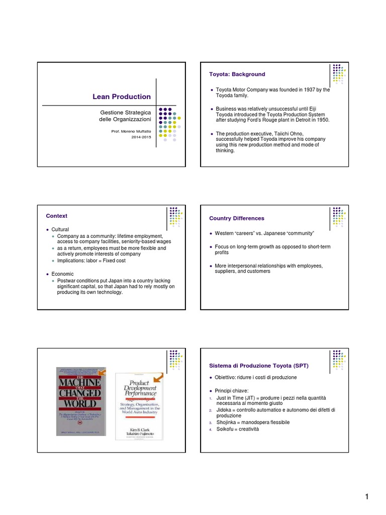 Lean Production Principles and Practices | PDF | Lean Manufacturing ...