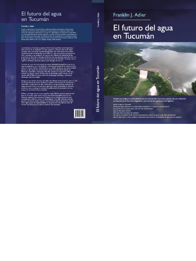 El Futuro Del Agua en Tucumán | PDF | Agua | Agricultura