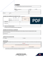 Semester Ticket Antragsformular PDF