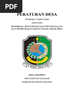 Download Peraturan Desa Kemiren by manovi06 SN332659479 doc pdf