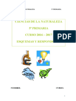 Ciencias de La Naturaleza - 5 - Primaria - Esquemas y Respondones 2016-17