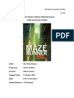 Review Buku Novel The Maze Runner