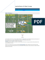 NFL 101 Breaking Down The Basics of 2-Man Coverage