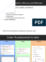 Comparing Python, M, and Mathcad: Atlab