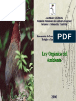 Ley Organica Del Ambiente 2006, Useche, E. Comision Ambiente, Asamblea Nacional