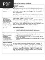 mini-unit lesson plan